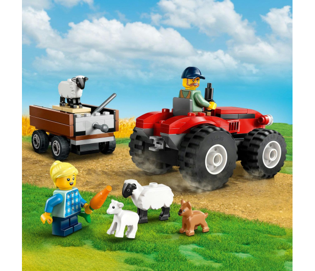 LEGO City 60461 Czerwony traktor z przyczepą i owocami - 1284267 - zdjęcie 11